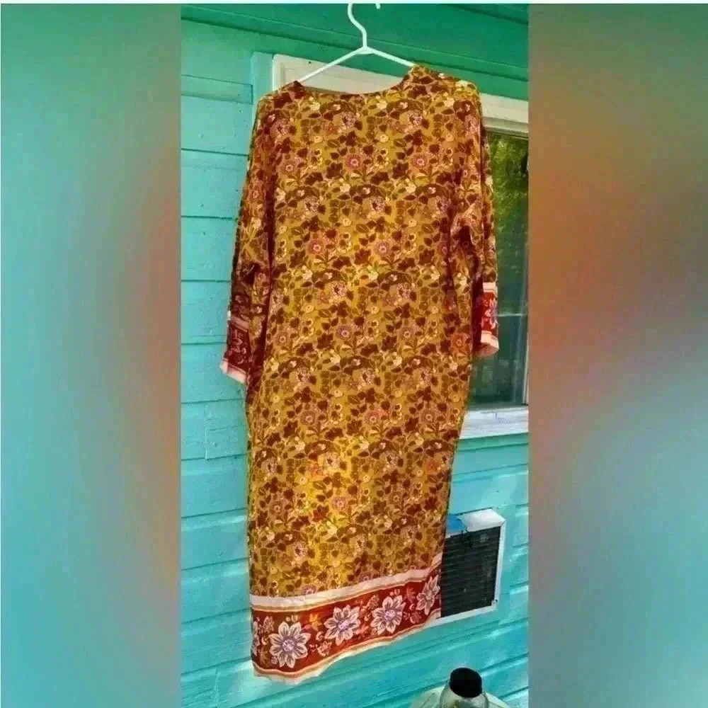 Loft Floral Kimono Women's Size XS/S - Picture 2 of 4